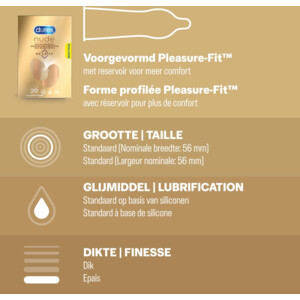 Durex - Extra Safe Condooms 20 stuks & Nude No Latex 20 stuks Pakket - 38.85 euro
