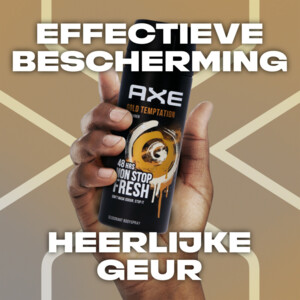 Axe Deodorant Bodyspray Gold Temptation - 4.05 euro