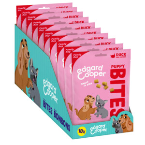Edgard & Cooper Puppy Bite S Eend & Kip 120 gr