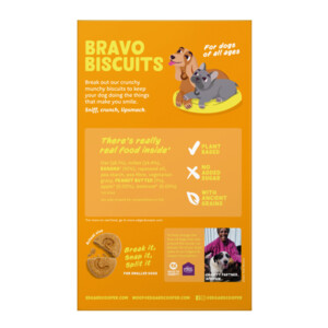Edgard & Cooper Adult Biscuit  Banaan & Pinda 400 gr