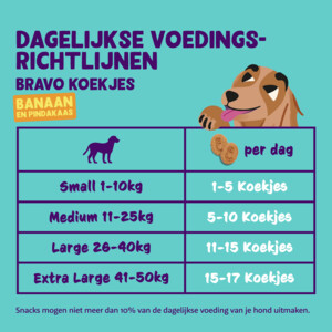 Edgard & Cooper Adult Biscuit  Banaan & Pinda 400 gr