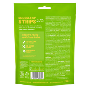Edgard & Cooper Adult Strips Lam & Kalkoen 75 gr
