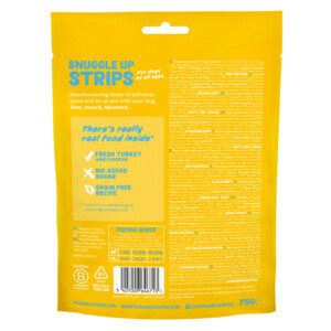 3x Edgard & Cooper Adult Strips Kalkoen - Kip - 13.24 euro