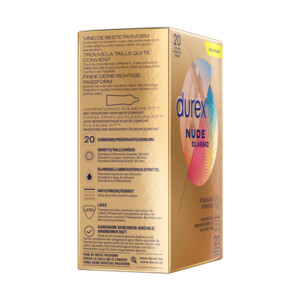 2x Durex Condooms Nude - 44.55 euro