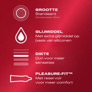 Durex Condooms Thin Feel met Extra Glijmiddel - 32.19 euro