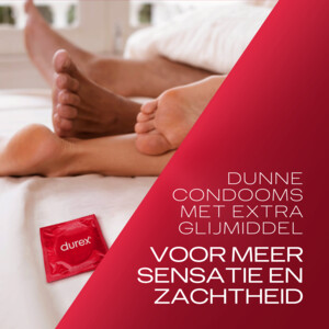 Durex Condooms Thin Feel met Extra Glijmiddel - 32.19 euro