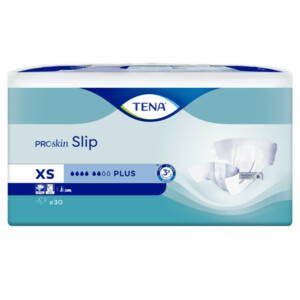 3x TENA Proskin Slip Plus XS - 47.43 euro