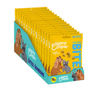 15x Edgard & Cooper Adult Bite S  Kalkoen & Kip 50 gr