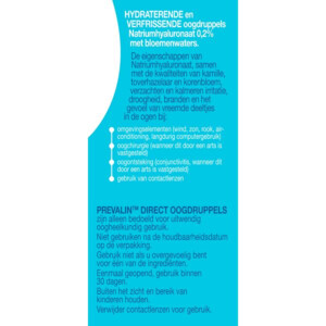 Prevalin 5-in-1 Direct Oogdruppels - 12.69 euro