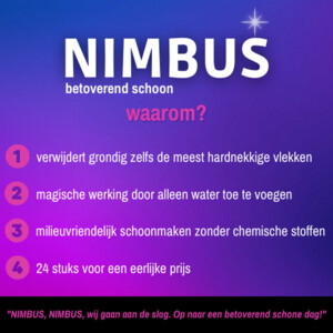 3x NIMBUS Wonderspons - 14.68 euro