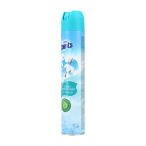 6x At Home Luchtverfrisser Spray Fris Katoenlinnen - 6.36 euro