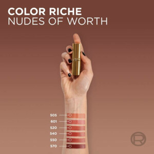 L'Oréal Color Riche Satin Nude Lippenstift 601 Worth It - 13.89 euro