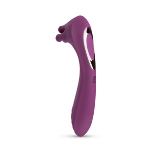 Easytoys Vibrator met Roterende Balletjes - 49.99 euro