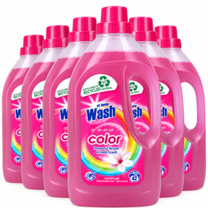 6x At Home Wasmiddel Color 42 Wasbeurten Kleur 1,5 liter