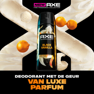 Axe Deodorant Bodyspray Black Vanilla - 7.35 euro