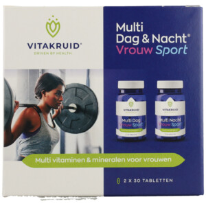 Vitakruid Multi Dag & Nacht Vrouw Sport - 22.39 euro