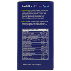 Vitakruid Multi Dag & Nacht Vrouw Sport - 22.39 euro