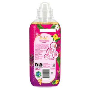 8x Robijn Wasverzachter Tropical 33 Wasbeurten - 31.29 euro