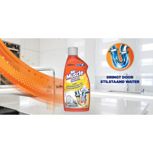 6x Mr. Muscle Keuken Gel Ontstopper - 17.55 euro