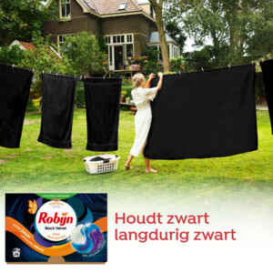 3x Robijn Wascapsules 3-in1 Black Velvet - 19.99 euro