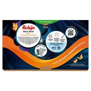 3x Robijn Wascapsules 3-in1 Black Velvet - 56.46 euro