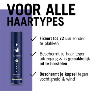Taft Hairspray Ultimate - 6.99 euro