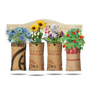 Baza Hangtuintjes Set Bloemen - 16.99 euro