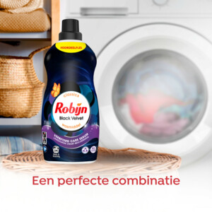 2x Robijn Klein & Krachtig Wasmiddel Black Velvet 34 Wasbeurten - 21.49 euro