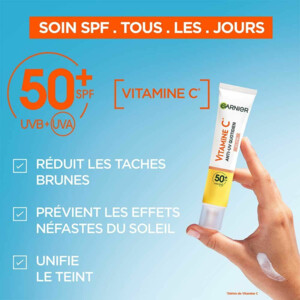 Garnier Vitamine C Daily UV Glow SPF 50 - 23.99 euro