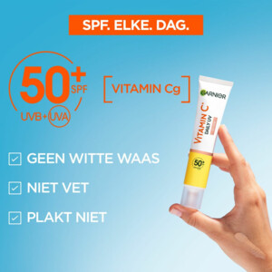 Garnier Vitamine C Daily UV Glow SPF 50 - 23.99 euro