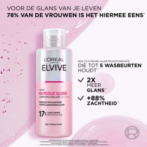 6x L'Oréal Post-Conditioner Elvive Glycolic Gloss - 41.97 euro