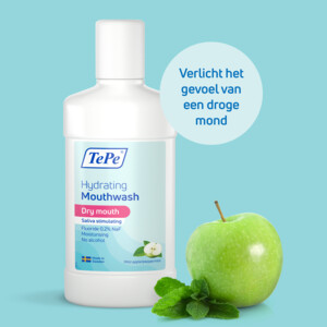 TePe Hydraterende Mondspoeling   Mild Apple Peppermint - 10.39 euro