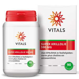 Vitals Super Krillolie 590mg - 33.15 euro