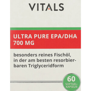 Vitals Ultra Pure EPA/DHA 700mg - 23.65 euro