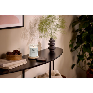 WoodWick Geurkaars Medium White Tea & Jasmine - 27.9 euro