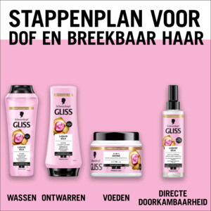 Gliss Shampoo Liquid Silk - 3.09 euro