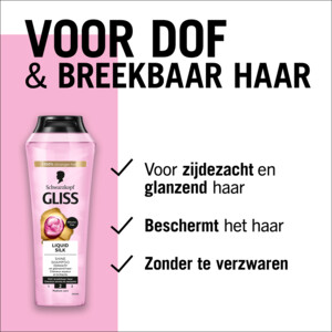 Gliss Shampoo Liquid Silk - 3.09 euro