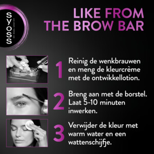 Syoss Browtint Dark Brown - 8.89 euro