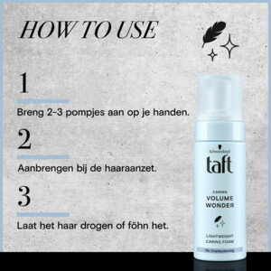 6x Taft Volume Poeder  Volume Wonder - 18.06 euro