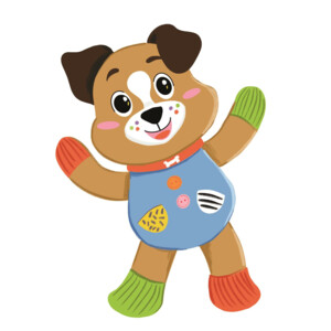 Clementoni Knuffel in Doos Dog - 10.99 euro