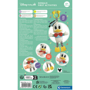 Clementoni Donald Duck Activity Knuffel - 14.35 euro