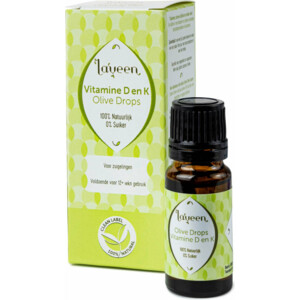 Laveen Olive Drops Zuigelingen Vitaminen D & K - 13.05 euro