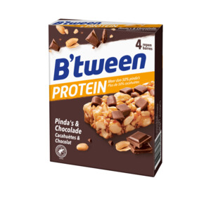 3x Hero B'tween Protein Pinda & Chocolade - 6.16 euro