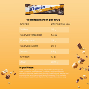 3x Hero B'tween Protein Pinda & Chocolade - 6.16 euro