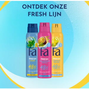 6x Fa Deodorant Spray Passion Fruit Pools - 14.29 euro