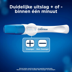 Clearblue Zwangerschapstest Snelle Detectie - 9.9 euro