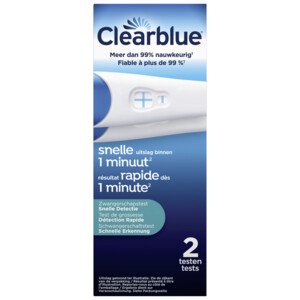 Clearblue Zwangerschapstest Snelle Detectie - 10.59 euro