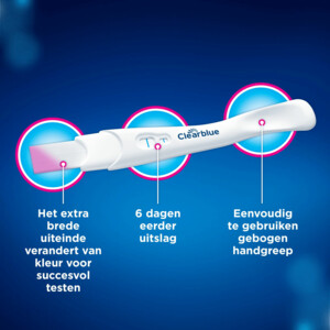 Clearblue Zwangerschapstest Ultravroeg - 13.89 euro