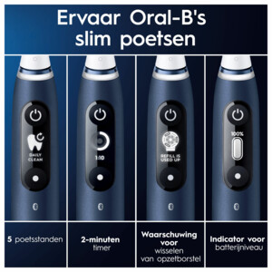 Oral-B Elektrische Tandenborstel iO 7N Blauw - 143.99 euro