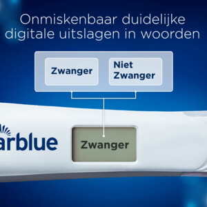 Clearblue Zwangerschapstest Ultravroeg Digitaal - 18.89 euro